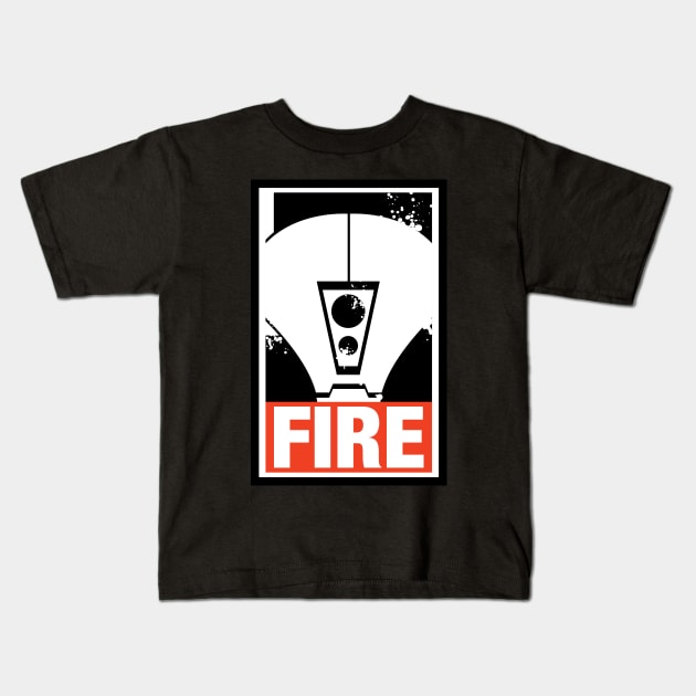 Tau Fire Warriors Tabletop Wargaming and Miniatures Addict Kids T-Shirt by pixeptional